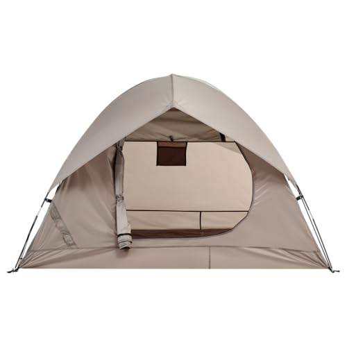 Spacious Waterproof 2/4 Person 4-Season Tent with Big Rain Fly – Versatile Outdoor Camping Tent for Hiking, Backpacking, a...