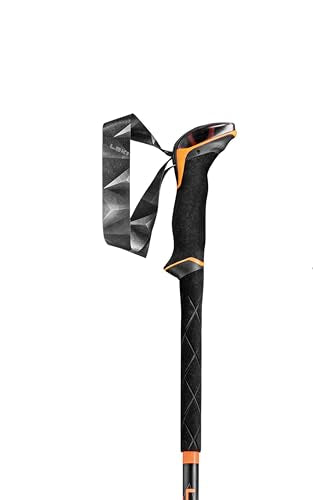 LEKI Sherpa Lite Aluminum Adjustable Lightweight Ski Poles for Backcountry Skiing & Snowboarding