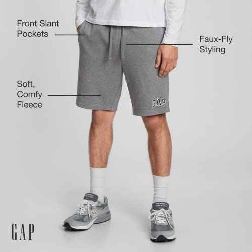 GAP Men's Logo Fleece Shorts