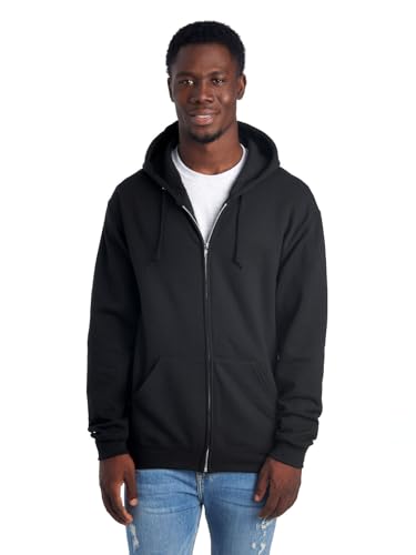 Jerzees Men’s NuBlend Fleece Hoodies & Sweatshirts, Cotton Blend, Sizes S-3X