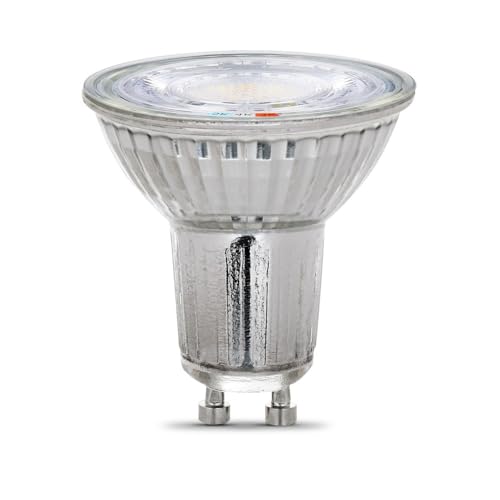 Feit Electric MR16 LED Reflector Light Bulb, 35W Equivalent, Dimmable, GU10 Base, 90+ CRI, 300 Lumen, Adjustable Color Temperature Track Lighting, 25,000-Hour Lifespan, BPMR16GU10353CCTCA/3, 3-Pack