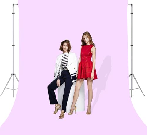 Light Purple Photo Backdrop for Photoshoot Light Purple Background for Photography Photo Backdrop Curtain for Party 8x10 FT
