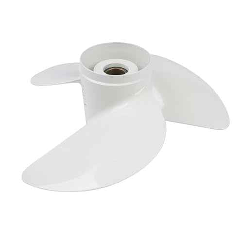 GELUOXI 14" x 11" Outboard Boat Propeller Replacement for Yamaha 60 70 75 80 85 90 115 HP 15 Spline 6E5-45954-00-EL
