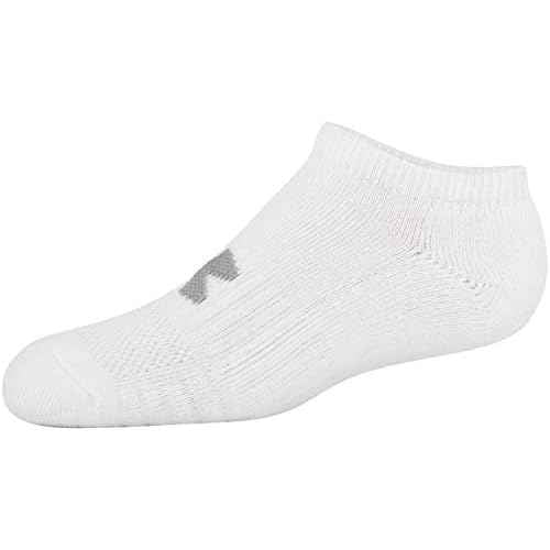 Under Armour Kids' Training Cotton No Show Socks, Multipairs