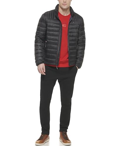 Tommy Hilfiger Men's Ultra Loft Lightweight Packable Puffer Jacket (Standard and Big & Tall)
