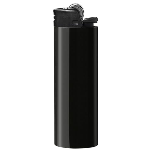 BIC Maxi Pocket Lighters, Safe and Reliable, Long-Lasting Pocket Lighters for Holiday and Everyday Use, All Black, 8-Pack
