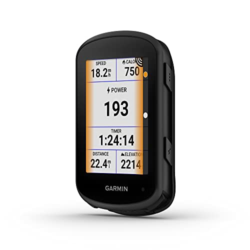 Garmin Edge 840, Compact GPS Cycling Computer with Touchscreen and Buttons, Targeted Adaptive Coaching, Advanced Navigatio...