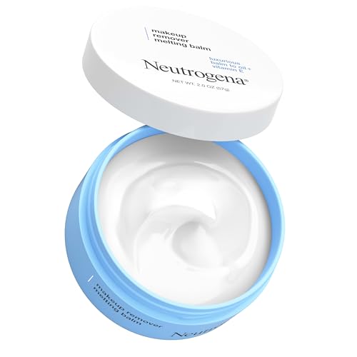 Neutrogena Makeup Remover Melting Balm to Oil with Vitamin E, Gentle and Nourishing Cleansing Balm for Eyes, Lips, or Fac...