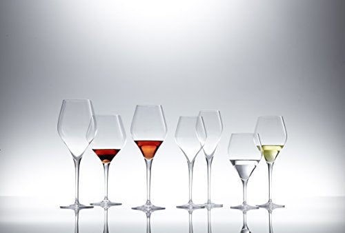 Schott Zwiesel Tritan Crystal Glass Finesse Stemware Collection Champagne Flute with Effervescence Points (Set of 6), 10.0...