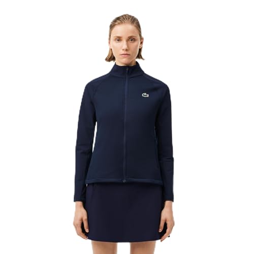 Lacoste Women's Sport Slim Fit Zip-up Golf Layering Jacket
