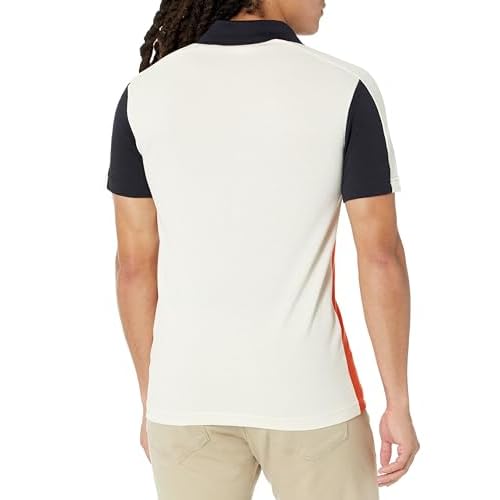 Lacoste Men's Seasonal Short Sleeve Regular Fit Color Block Polo