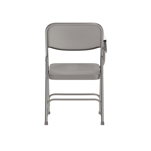 Flash Furniture Ralph Premium Steel Folding Chair with Right Handed Tablet Arm