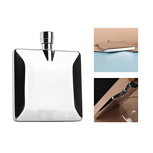 Bothyi Drinking Bottle Drinkware Bar Gift Supplies Liquid Flagon 100ml Leakproof Flat Hip Flagon Portable Flagon for Weddi...