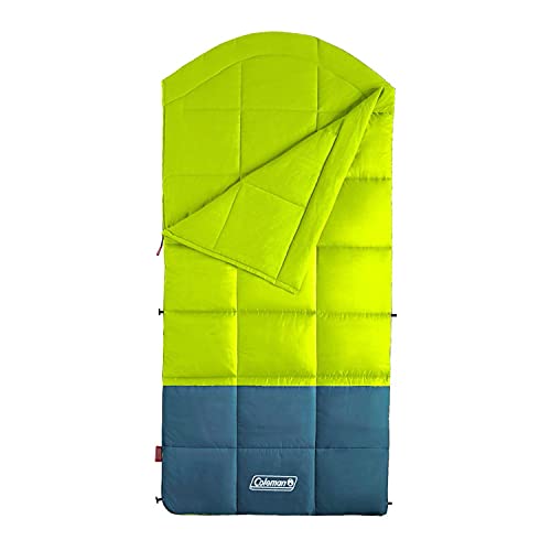 Coleman Kompact Sleeping Bag, Indoor/Outdoor Lightweight Sleeping Bag for Adults, 20°F/30°F/40°F Options for Camping, Hiki...