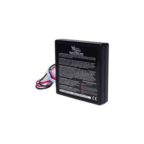 WILDGAME INNOVATIONS Trophy Hunter 12V Digital Feeder Kit | Weather-Resistant Durable Easy-to-Use Digital Power Control Unit for Hunting Game Feeder