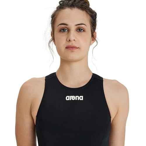 ARENA Womens Team Women's Solid Water Polo One Piece Swimsuit Water Sports Bathing Suit