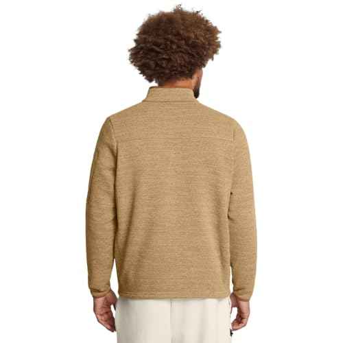 Under Armour Men's Specialist Quarter Zip, (263) Camel / / Coyote, Large