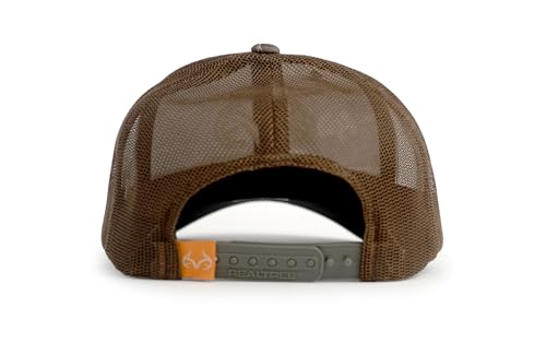 Realtree Men's Camo Hat with 3D Embroidered Antler Logo Hats - Premium 6 Panel Caps for Hunting, Fishing, Hiking and Outdoors