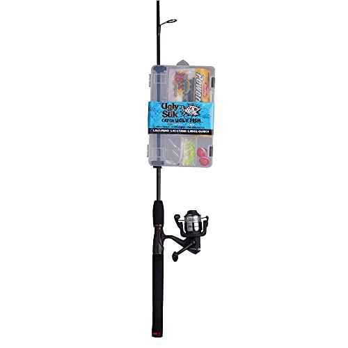 Ugly Stik Catch Ugly Fish Spinning Reel and Fishing Rod Combo Kit