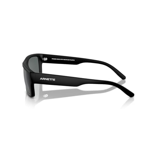 ARNETTE Man Sunglasses Frosted Sage Frame, Dark Green Lenses, 57MM