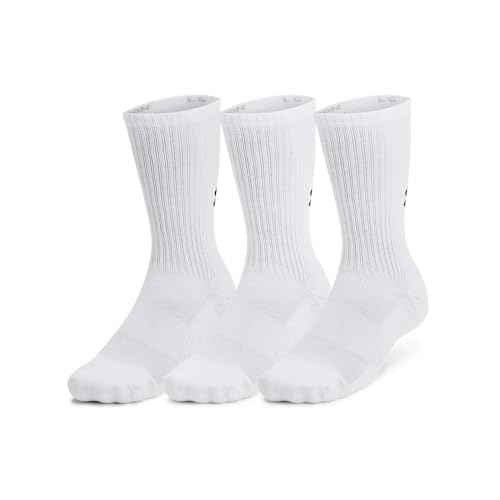 Under Armour Unisex-Adult Training Cotton Crew Socks 3 Pack