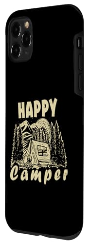 Happy Camper Outdoor Hiking and Camping Lifestyle Adventure Case for iPhone 11 Pro Max