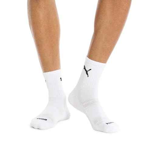 PUMA Men's Athletic Cushioned High Quarter Socks (8-Pack)
