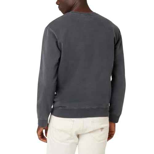 GUESS Men's Eco Triangle Patch Sweatshirt