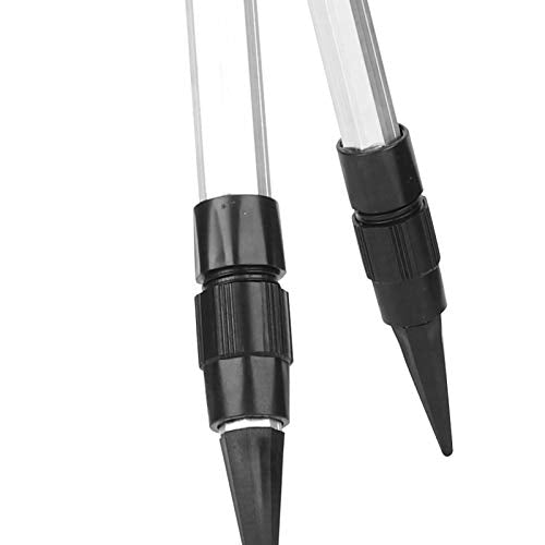 Aluminum Alloy Mini Fishing Rod Tripod, Ultralight Portable Design, Aluminum Fishing Rod Bracket, Easily Foldable and Dura...