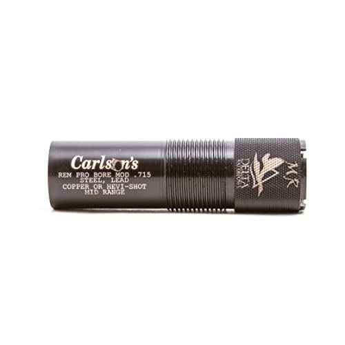CARLSON'S Choke Tubes 12 Gauge for Remington Pro Bore | Blued Steel | Delta Waterfowl Extended Choke Tube | Made in USA