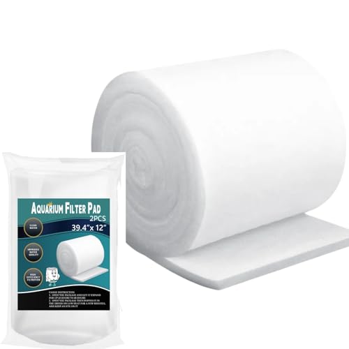 MDYPUINO Aquarium Filter Pad 39.4 x 11.8in Aquarium Filter Media for Crystal Clear Water Fish Tank Ponds Garden Saltwater ...