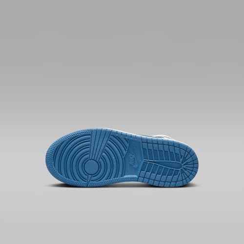 Jordan Little Kid's 1 Mid SE White/Industrial Blue-Sail (FN7493 141) - 2