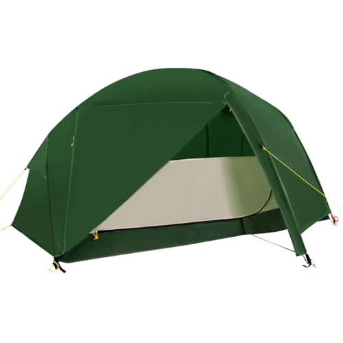 Lavitis 2 Person Lightweight Backpacking Tent,Ultralight Portable 20D Waterproof Nylon Tent for Camping，4.4LB 3 Season Bac...