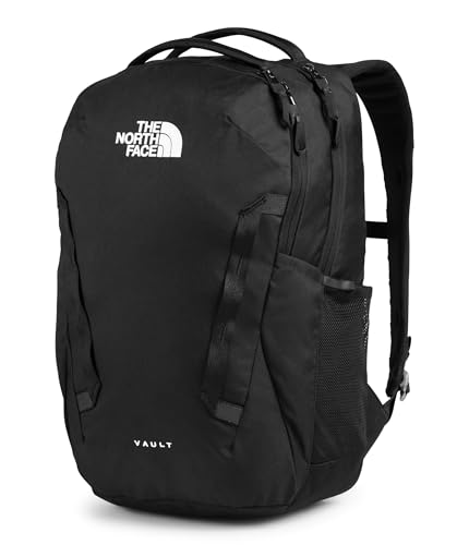 The North Face Vault Everyday Laptop Backpack - Commuter Travel Bag, Water-Repellent Finish, Spacious Compartment, TNF Bla...