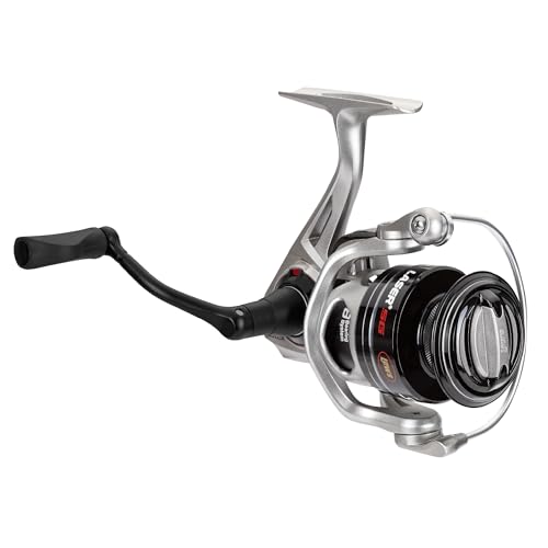 Lew's Laser SG Speed Spin Freshwater Spinning Fishing Reel, Right or Left-Hand Retrieve, 5.2:1, Zero Reverse 1-Way Clutch ...