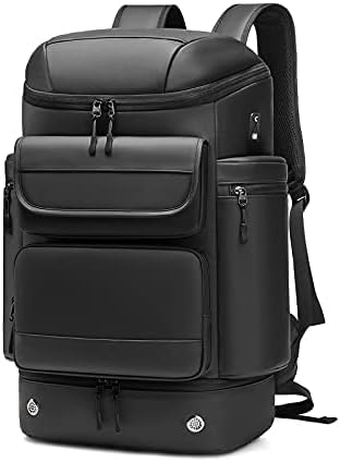 Men large capacity travel backpack,50L waterproof hiking trekking Backpack With separate shoe bag,Business work Laptop Bac...