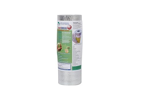 INSULATION MARKETPLACE SmartSHIELD -3mm 24inx10Ft ReflectiveINSULATION Roll, Foam Core Radiant Barrier, ThermalINSULATION ...