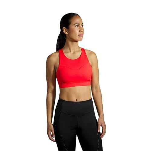 Brooks Women's 3 Pocket Sports Bra for Running, Workouts & Sports