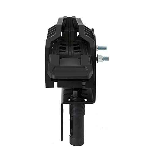 Kolpin Stronghold Auto Latch Mount (UTV Polaris Lock/Ride Compatible) - 30815 , Black