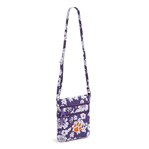 Cotton Collegiate Triple Zip Hipster Crossbody Purse (Multiple Teams Available)