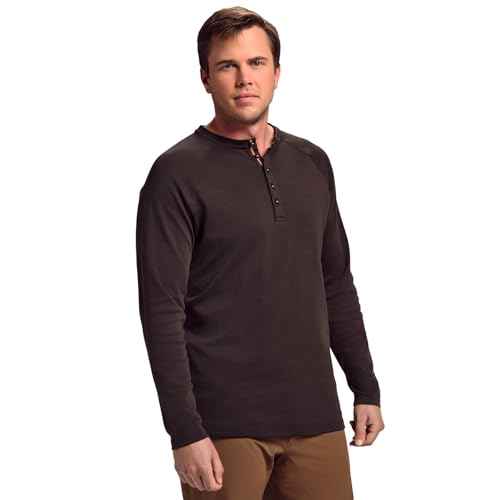 Beretta Men's Scout Performance Relaxed Fit Thermal Long Sleeve Henley Shirt