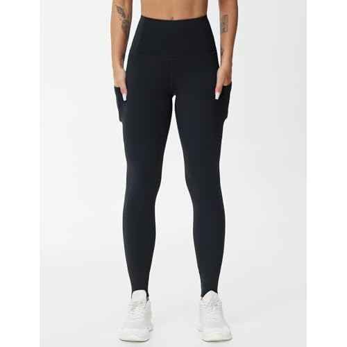 THE GYM PEOPLE Women's High Waist Yoga Pants Buttery Soft Stretchy Tummy Control Workout Athletic Leggings with Pockets