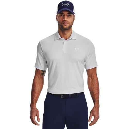 Under Armour - Mens Playoff 3.0 Stripe Polo, Color White (100), Size: XXX-Large x Tall