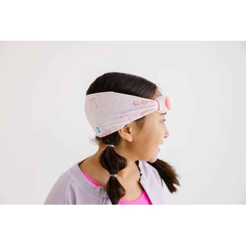Splash Place SWIM GOGGLES with Fabric Strap - Adult & Kids Swim Goggles - PINKS & PURPLES