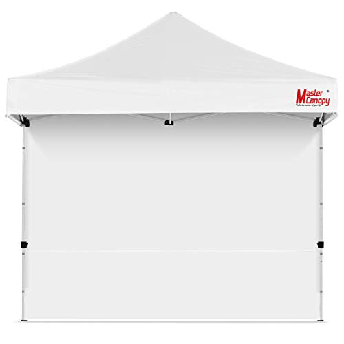 MASTERCANOPY 10x10ft Canopy SunWall Instant Canopy SideWall for Pop Up Canopy Tent Gazebos, UV Protection Sidewall Only, S...