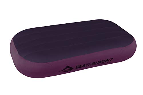 Sea to Summit Aeros Premium Inflatable Travel Pillow, Deluxe (22 x 14), Magenta