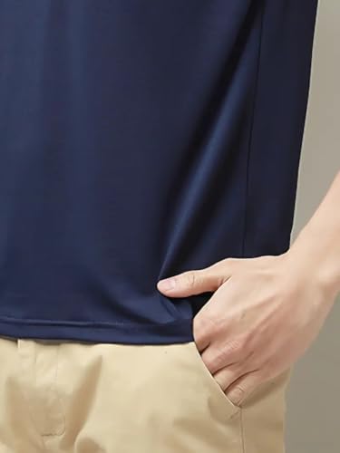Quick Dry Ice Silk Athletic T-Shirts for Men, Athletic Short Sleeve Moisture Wicking Tee for Running,Training （1 Piece）