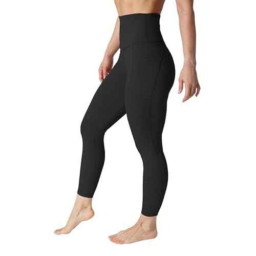 90 Degree By Reflex Squat Proof Elastic Free Super High Waisted Tummy Control Ankle Leggings with Pockets