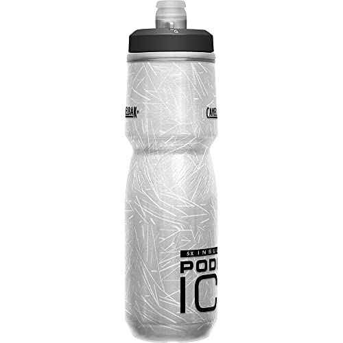 CamelBak Podium Ice Bike Insulated Squeeze Water Bottle Black, 21oz