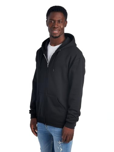 Jerzees Men’s NuBlend Fleece Hoodies & Sweatshirts, Cotton Blend, Sizes S-3X